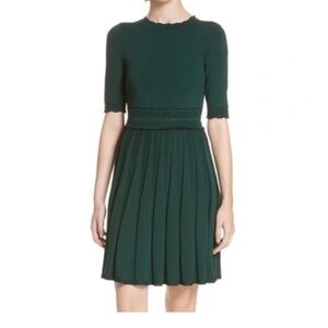 Ted Baker Dorlean Green Midi Dress